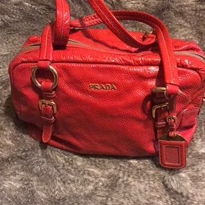 Prada patent leather bag